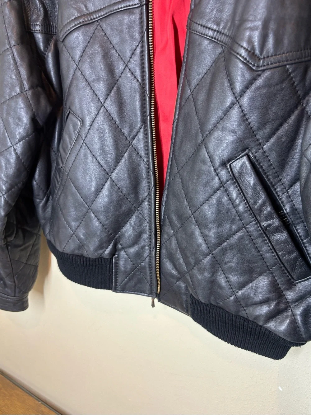 The Limited quilted leather